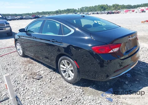 2015 Chrysler 200 Limited from USA, damaged, VIN 1C3CCCAB9FN603714